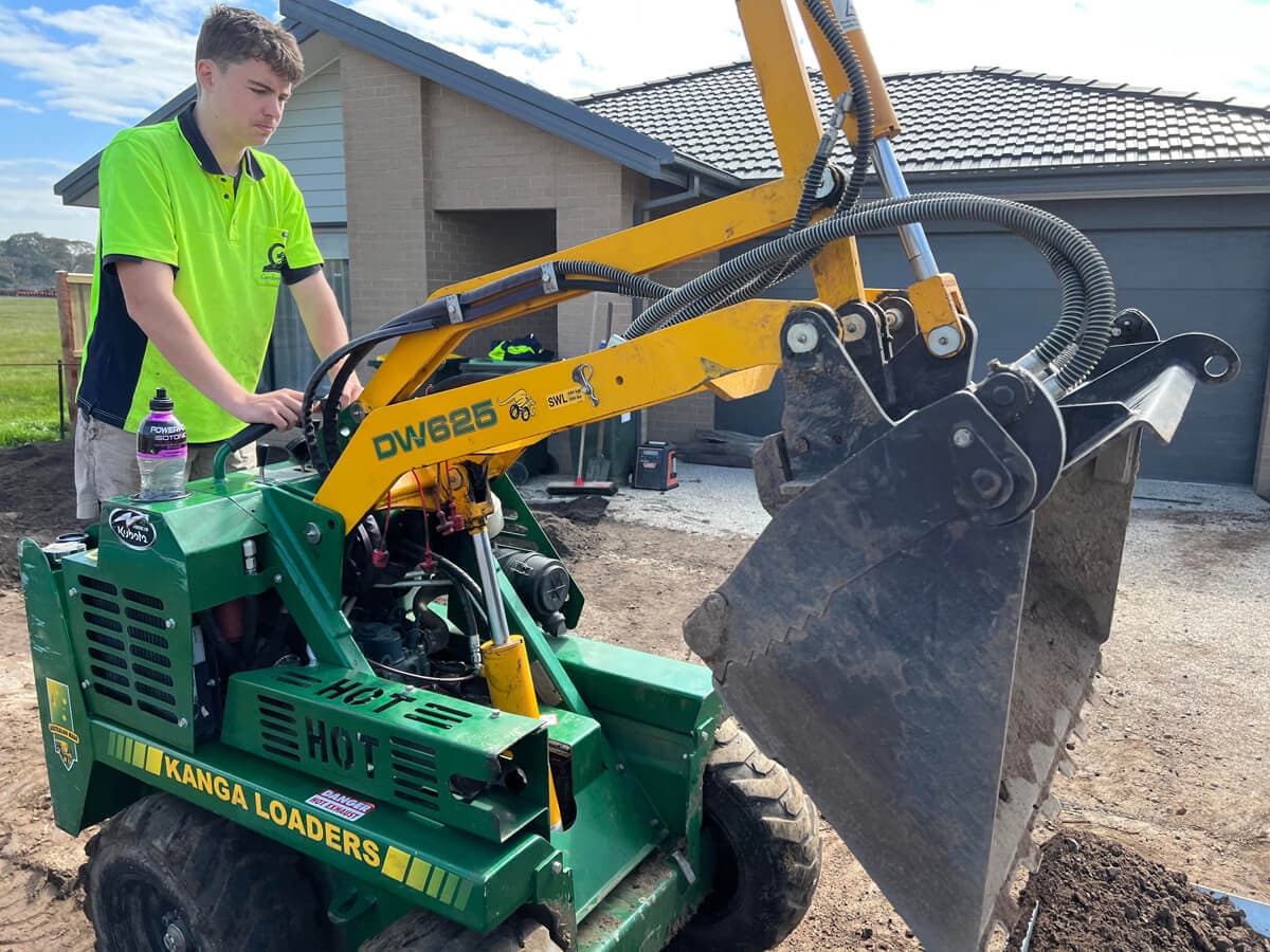 Earthworks and site preparation by Legendary Landscapes Brisbane